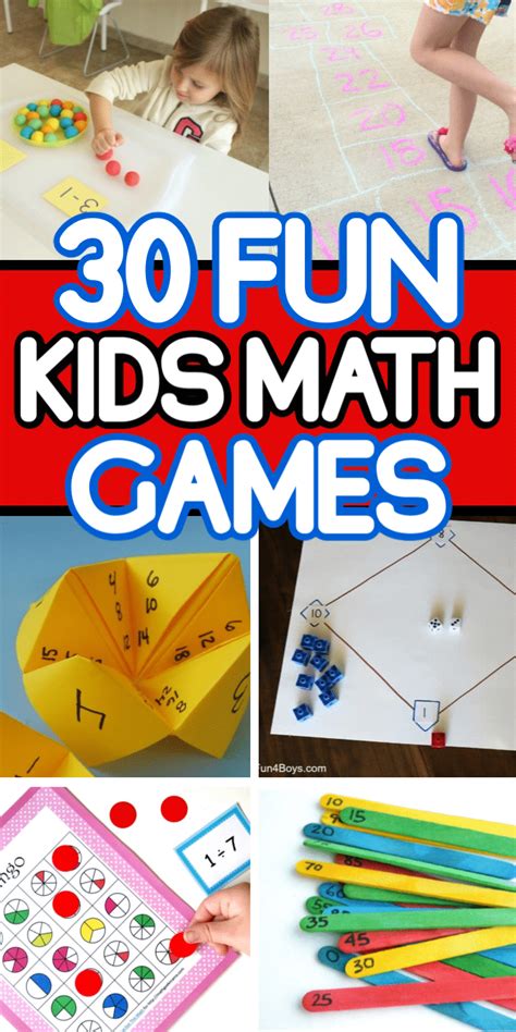 Math Games for Kids .